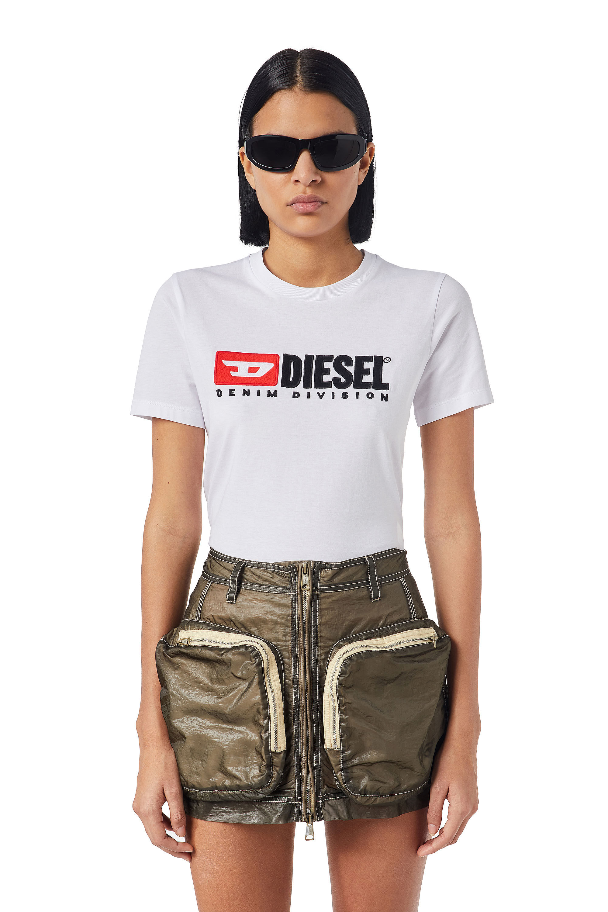 Camiseta Diesel T-Reg-Div Branco - G