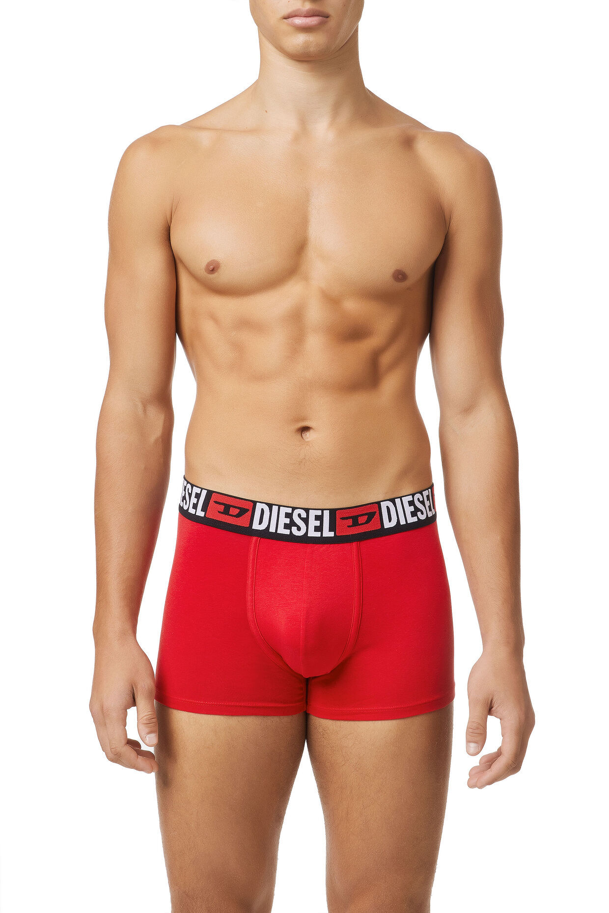 Kit de Cueca Diesel Umbx-Damien Preto | Cinza | Vermelho - G