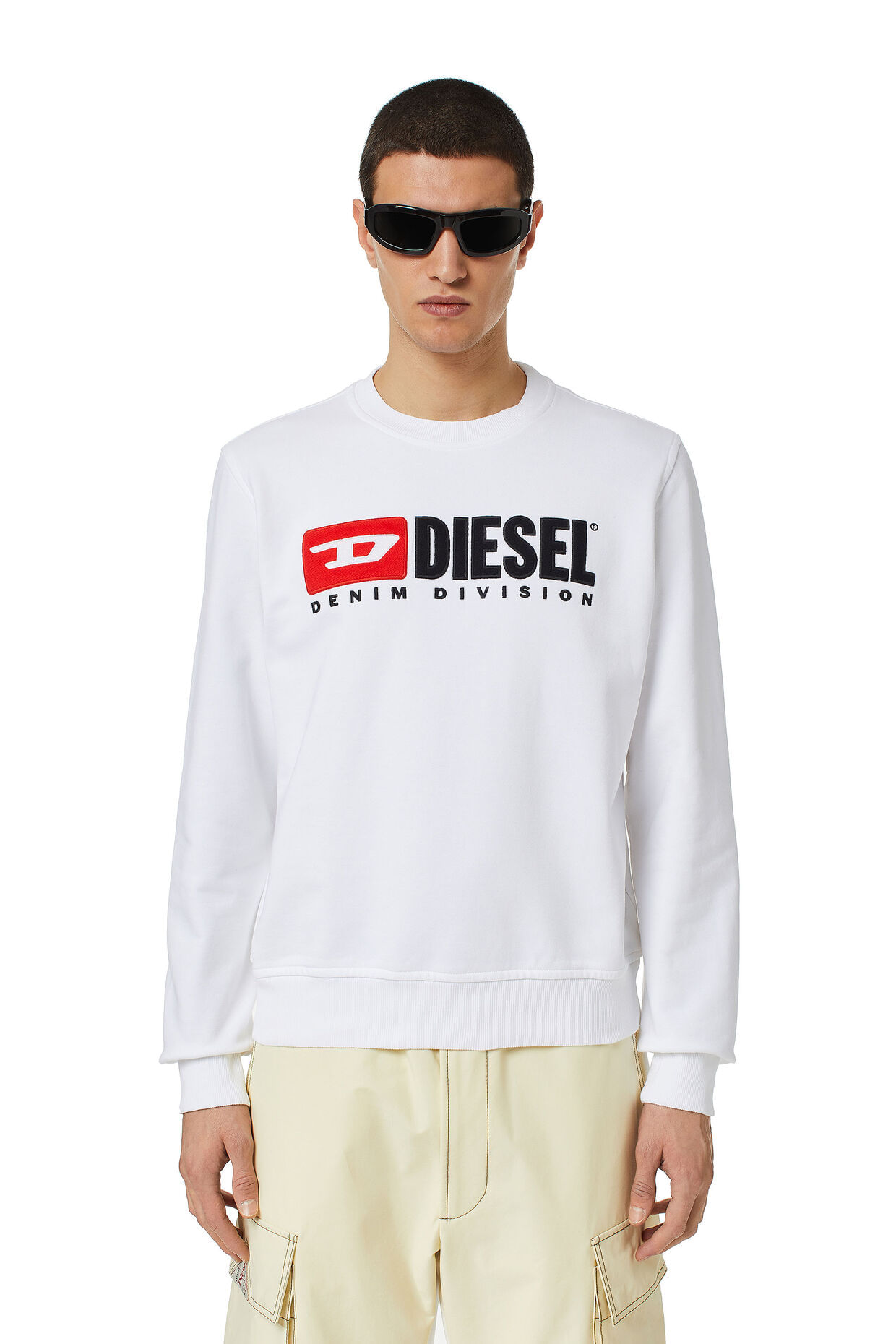 Moletom Diesel S-Ginn-Div Branco - G