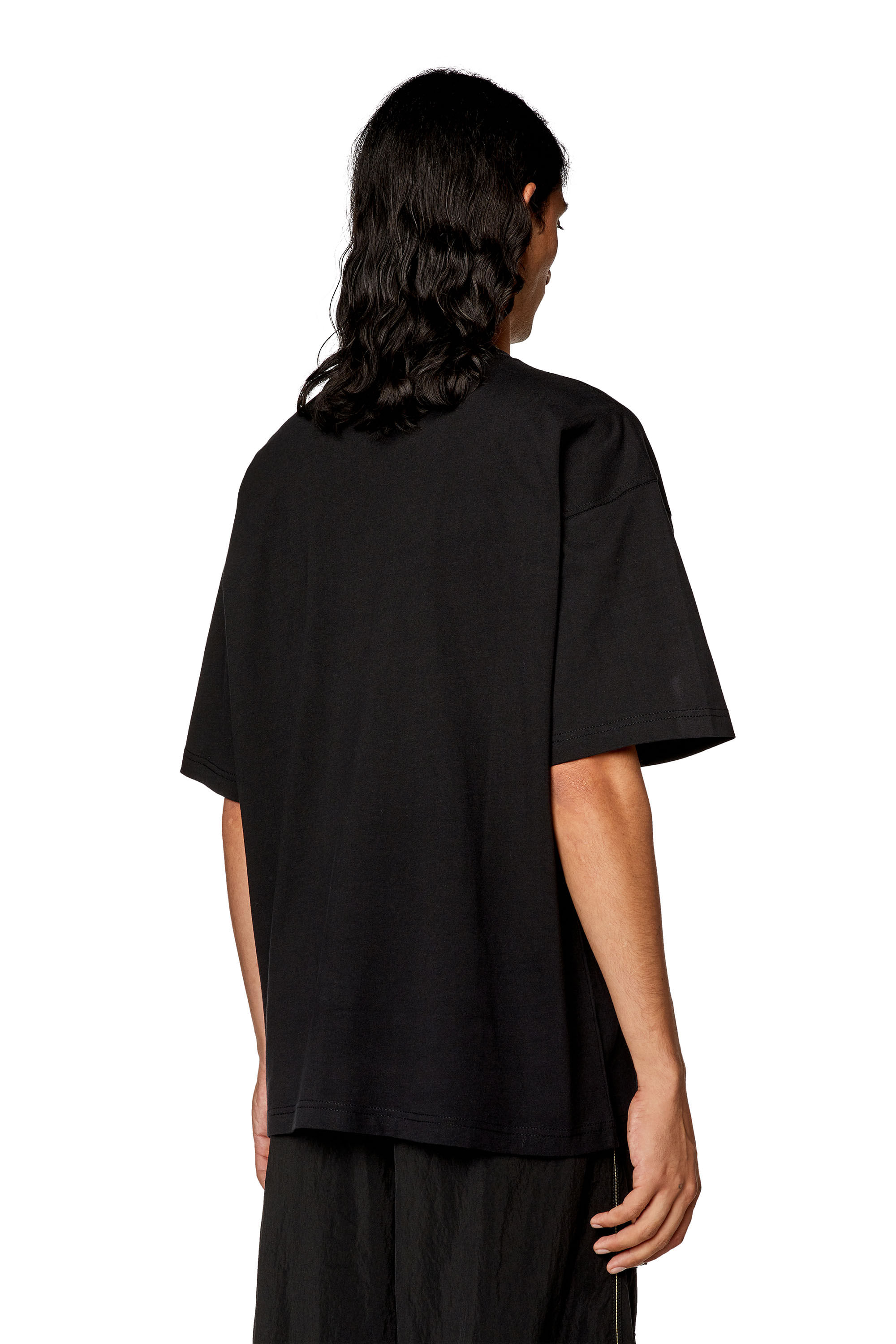 その他 E.H0129 Camiseta Oversized Preta Woodhorse Coleção FURIA X Zor