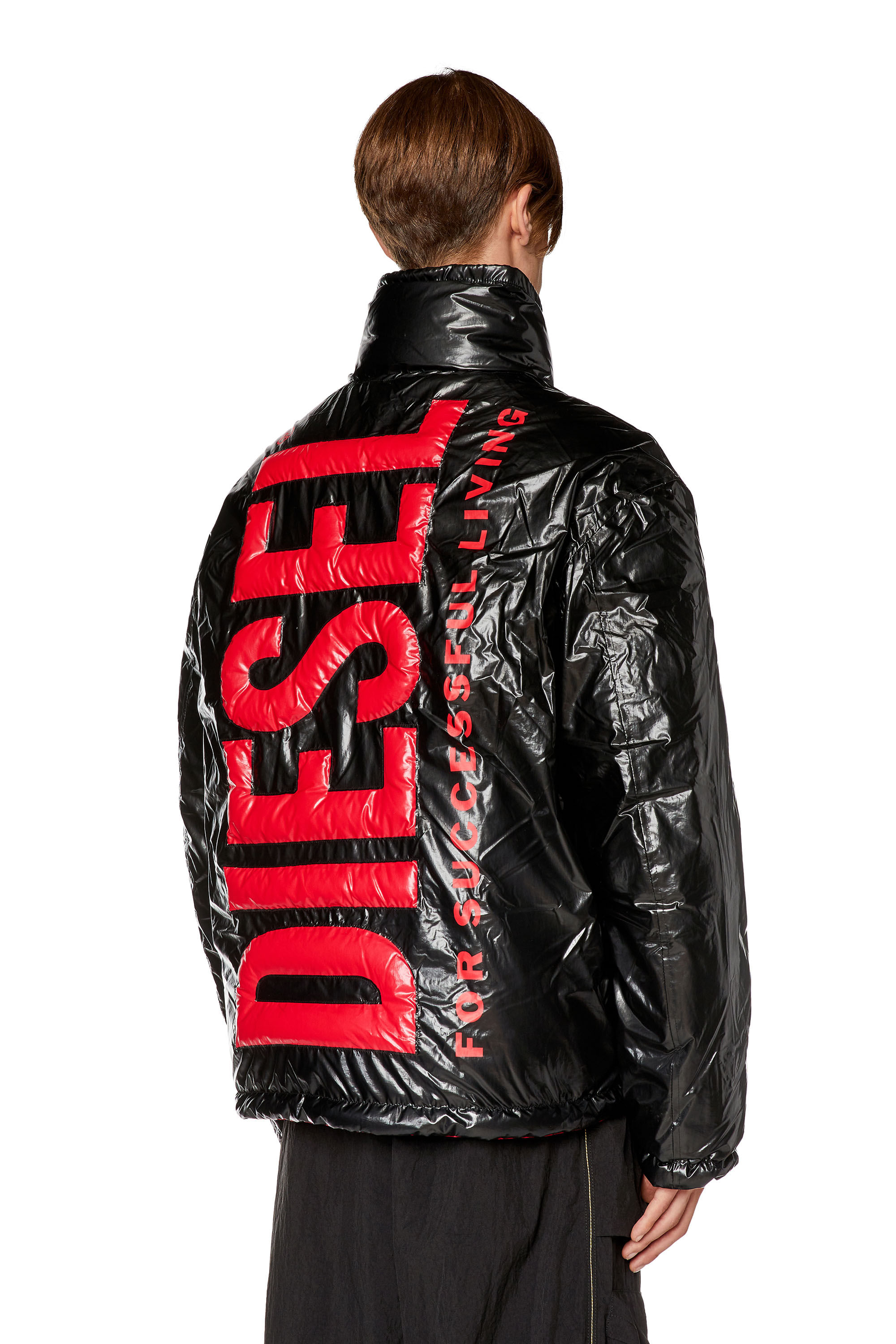Jaqueta Diesel W-Jupit Preto- PP