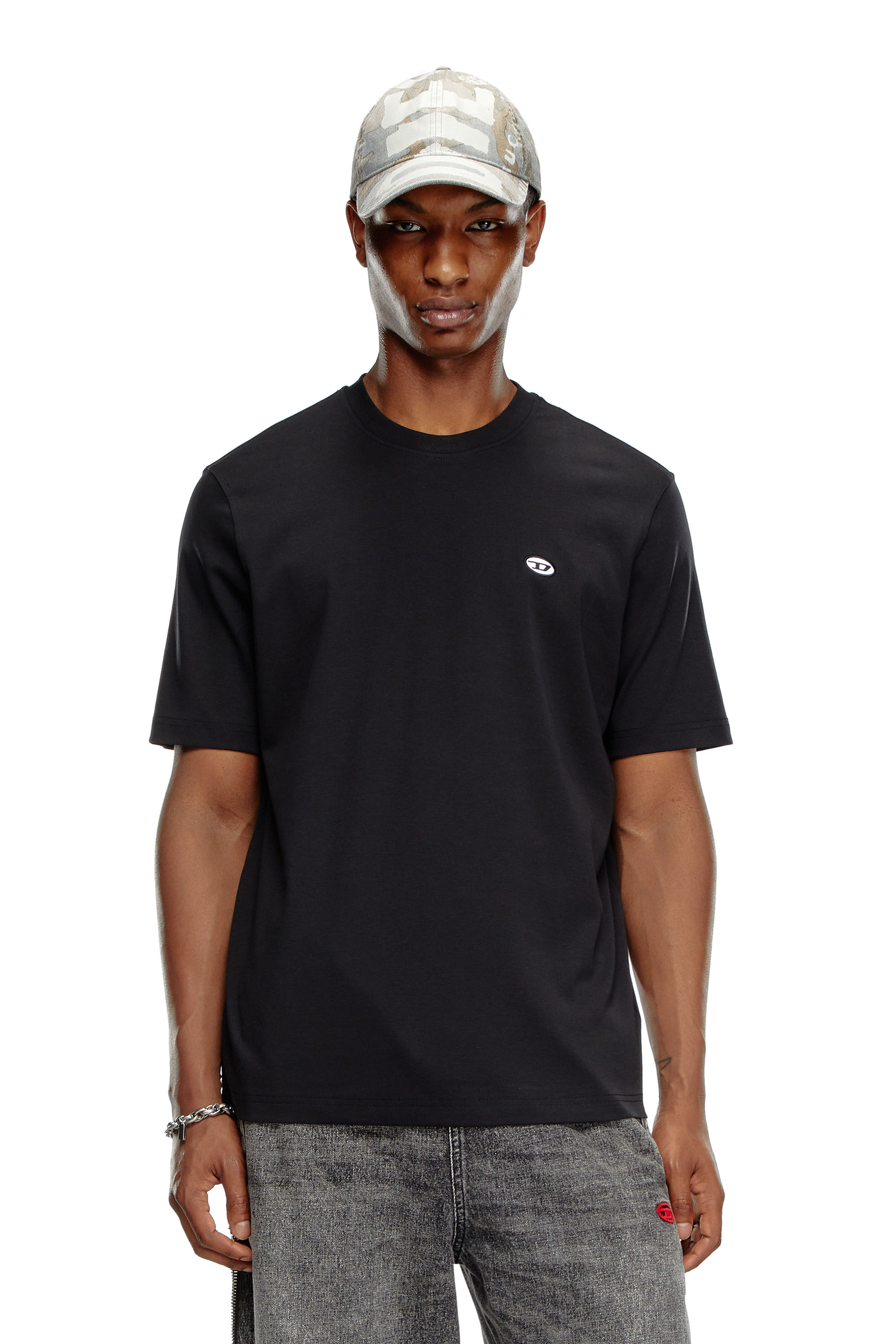 Camiseta Diesel T-Adjust Doval-Pj Maglietta Preto- G