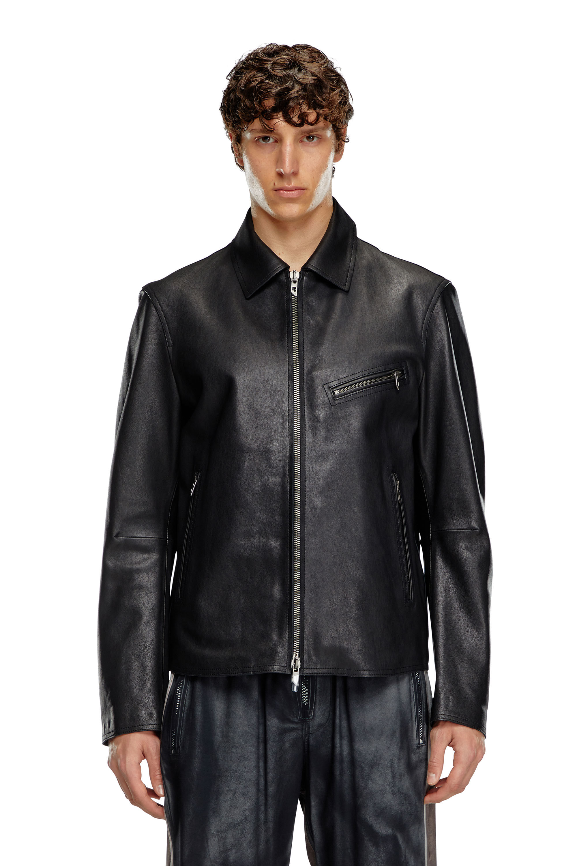 Jaqueta Diesel L-Korn-A Giacca Preto- P