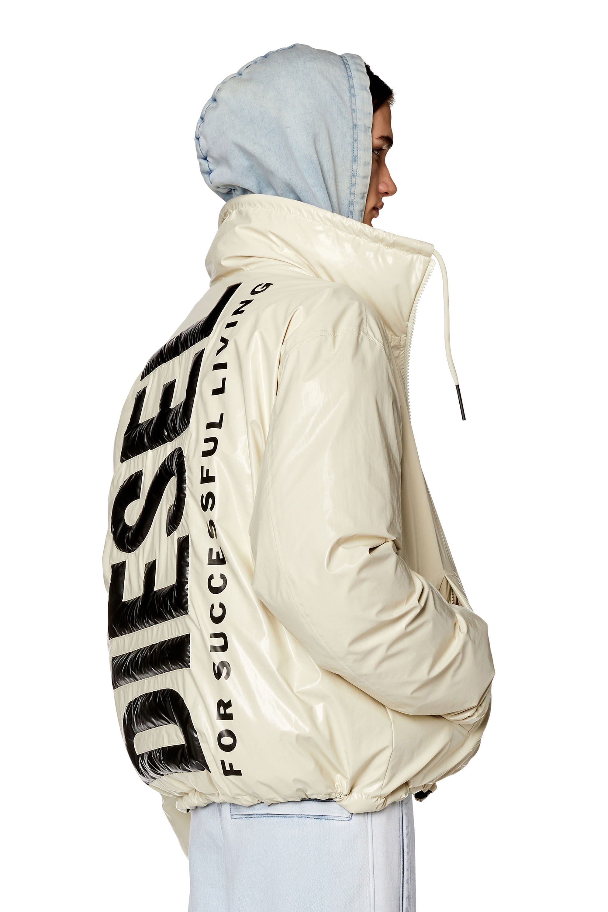 Jaqueta Diesel W-Jupit Branco- G