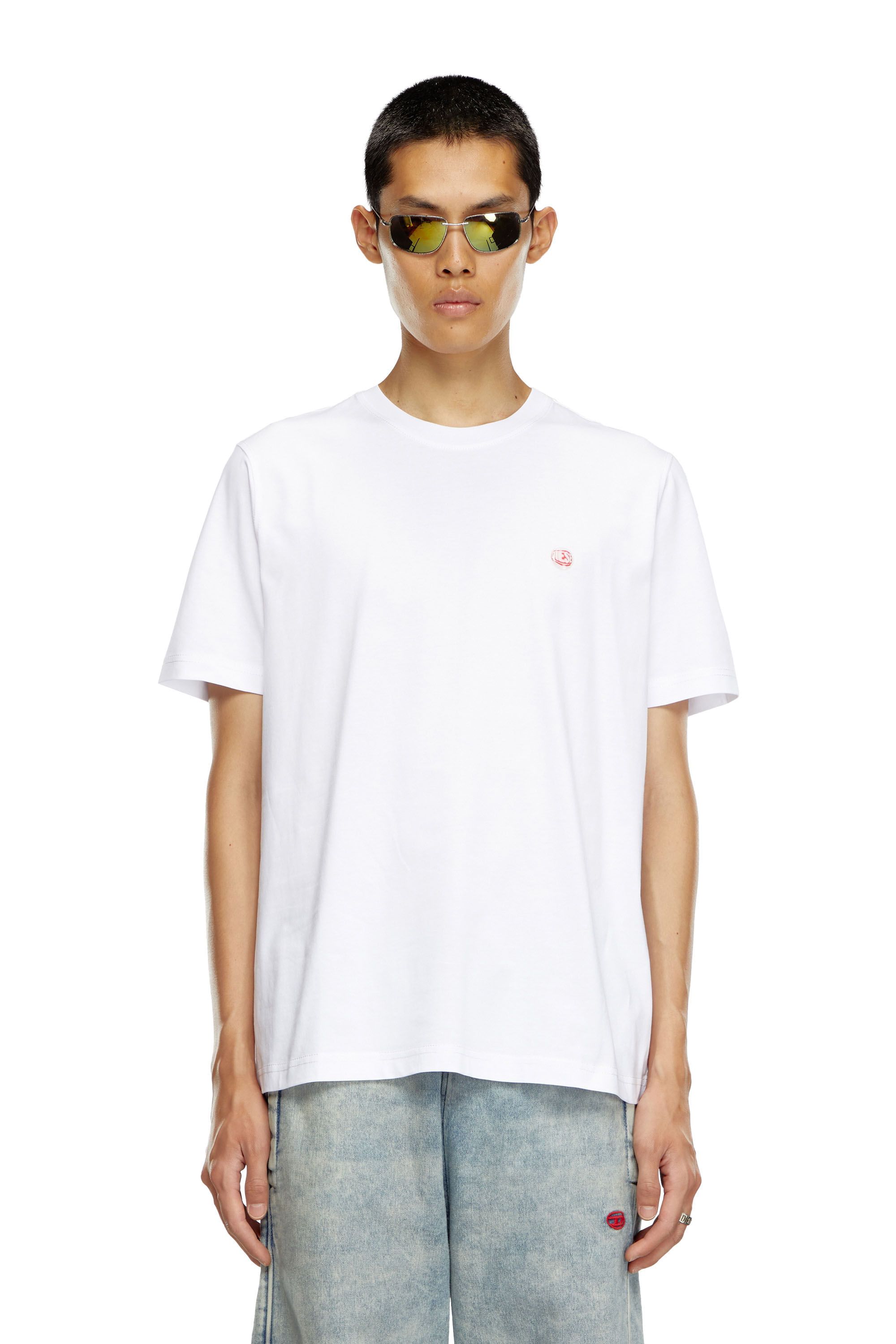 Camiseta Diesel T-Adjust K17 Maglietta Branca- G