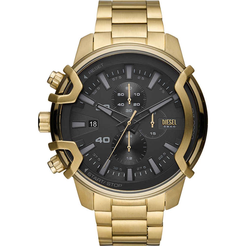 Relógio Diesel Griffed Dourado