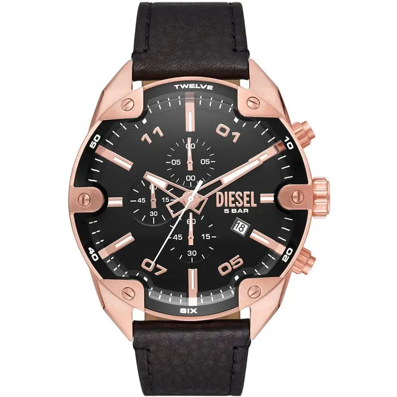 240413-800-auto- Relogio Diesel Spiked Preto
